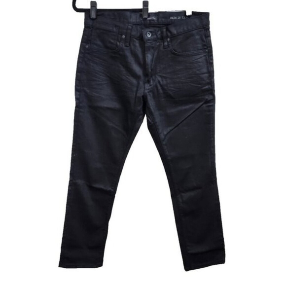 John Varvatos Bowery Slim Straight Jeans In Eclipse Size: 32 - Picture 2 of 14